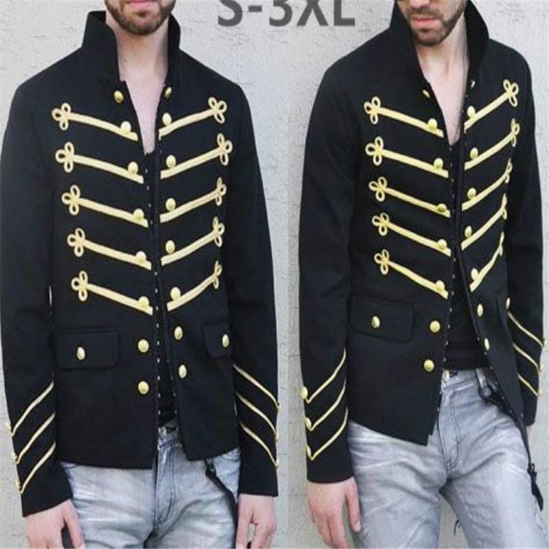 Fashion Business Formal Double-Breasted Long Sleeve Jacket Outerwear