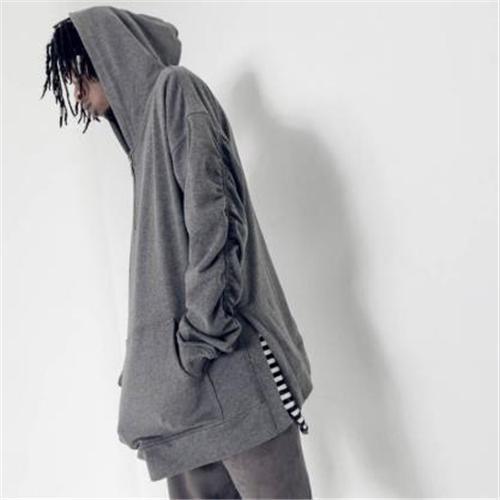 Fashion Winter Plain Zipper Hoodie