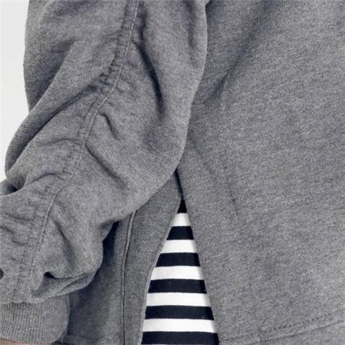 Fashion Winter Plain Zipper Hoodie