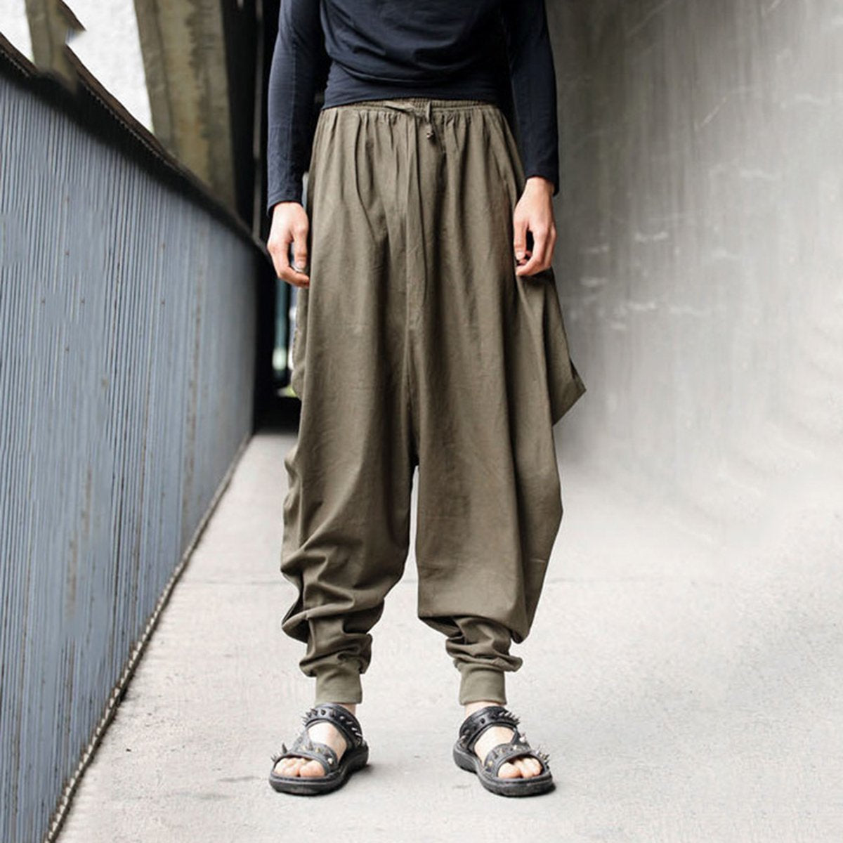 Fashion Men's Soft Plain Sport Long Pants