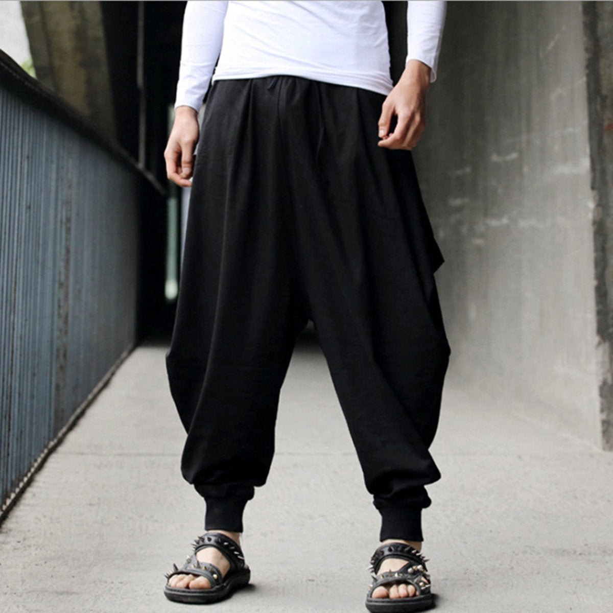 Fashion Men's Soft Plain Sport Long Pants