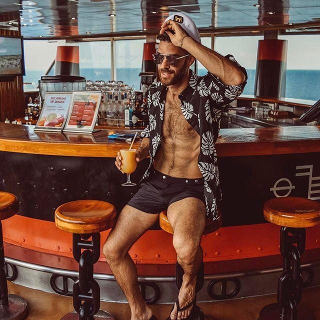 New Fashion Tropical Plant Print Casual Shirt