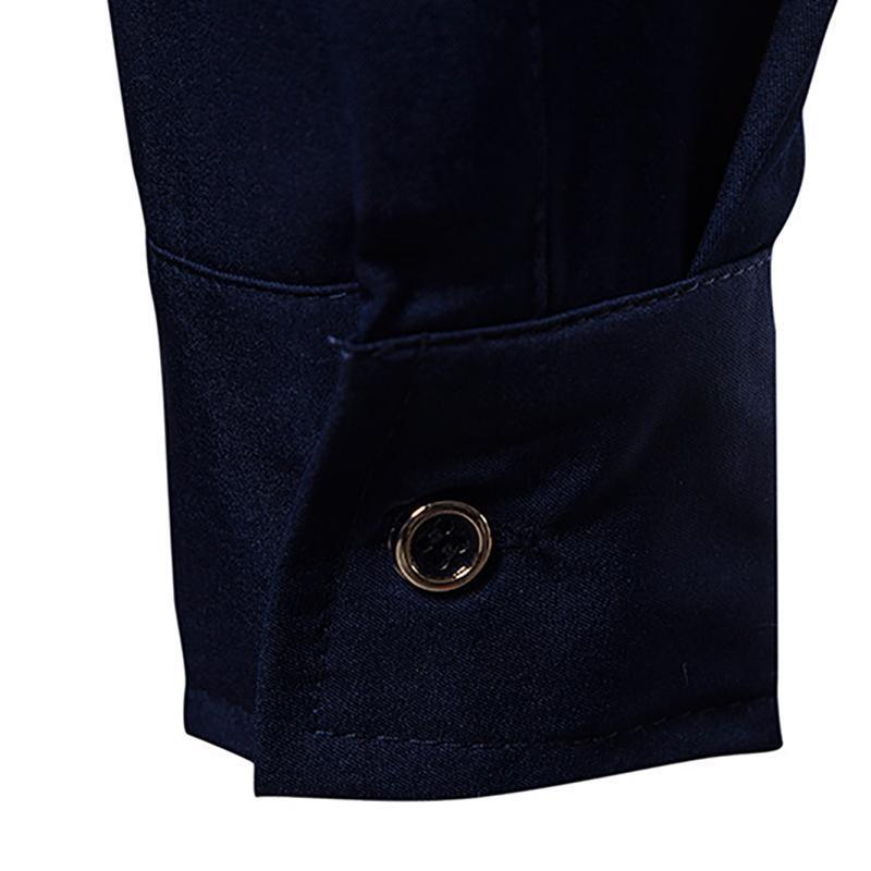 Palace Style Embroidery Long Sleeve Shirt