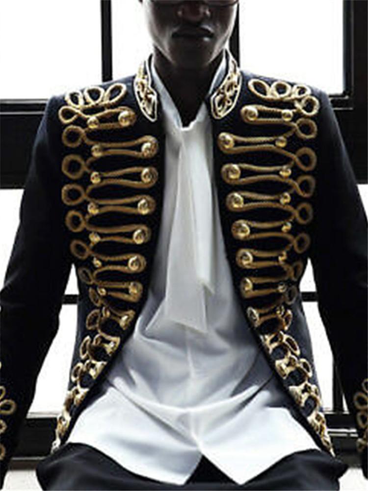 Fashion Men's Long Sleeve Coat