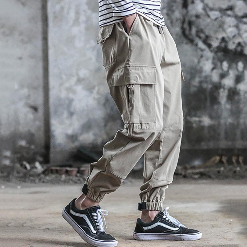 Street Fashion Casual Loose Tooling Pants