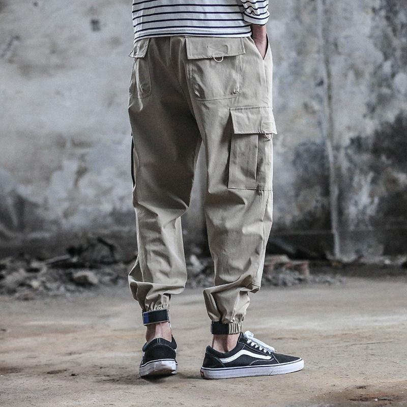 Street Fashion Casual Loose Tooling Pants