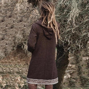 Autumn/Winter Men's Long Sleeved Loose Hooded Coats