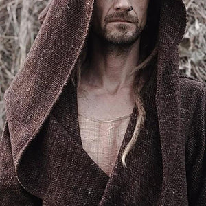 Autumn/Winter Men's Long Sleeved Loose Hooded Coats