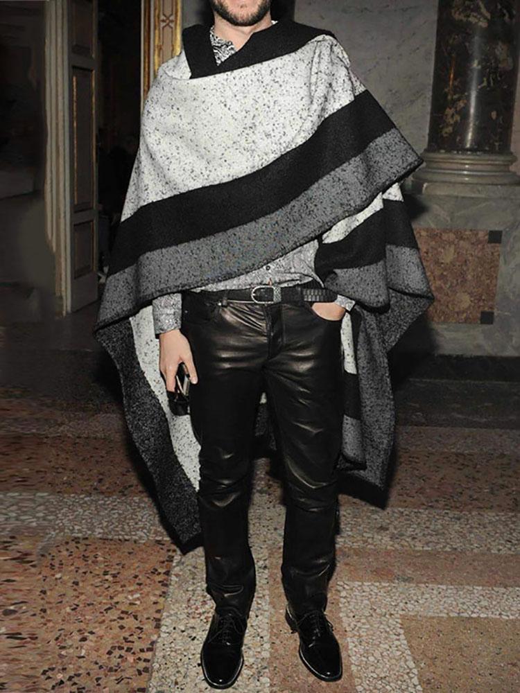 Fashion Casual Color Matching Irregular Shawl