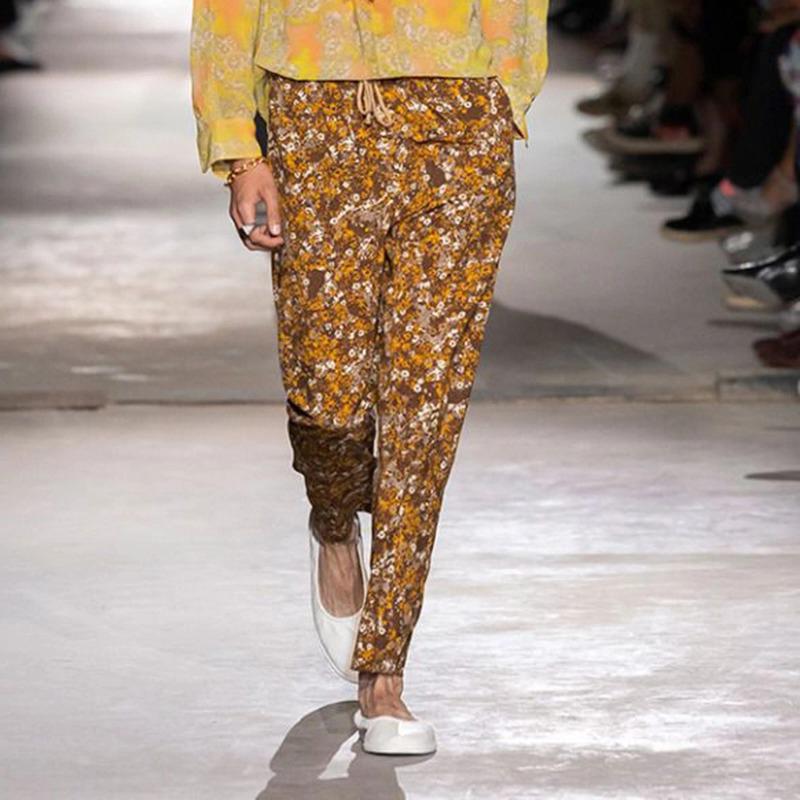 Fashion Loose Floral Casual Pants