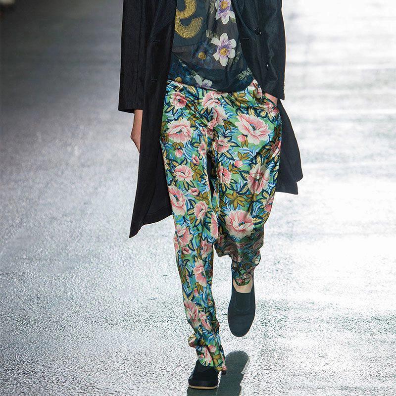 Fashion Printed Loose Soft Casual Pants