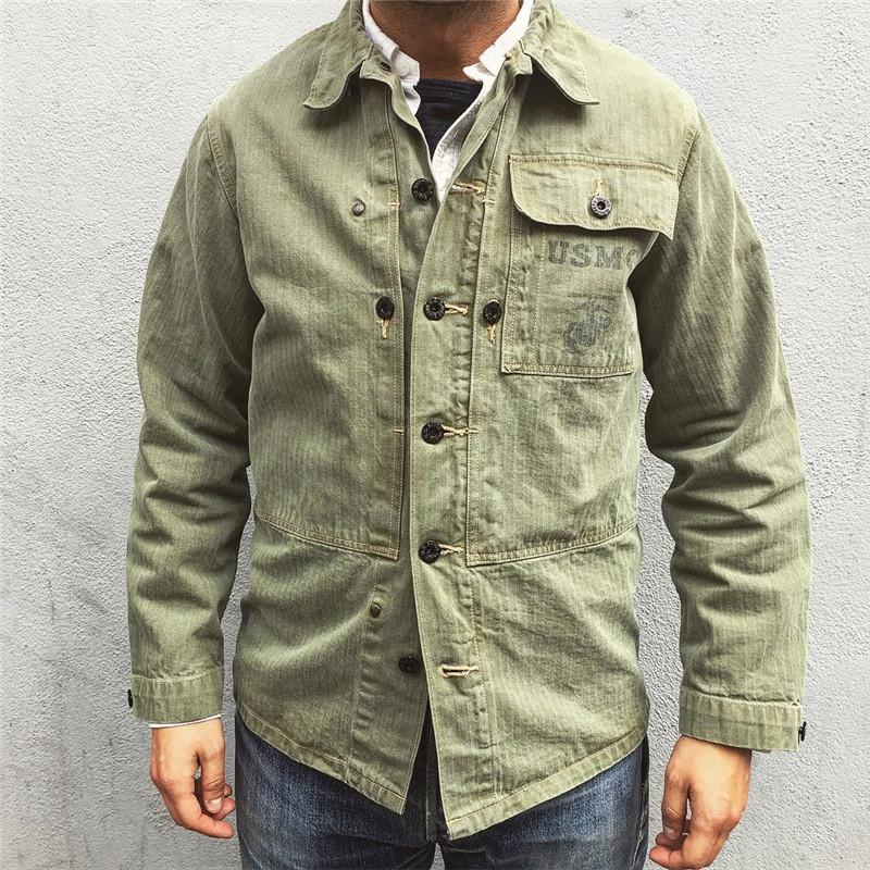 Men's Solid Color Single Breasted Jacket