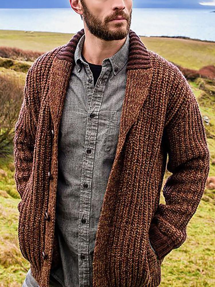 Casual Pure Color Long Sleeve Sweater