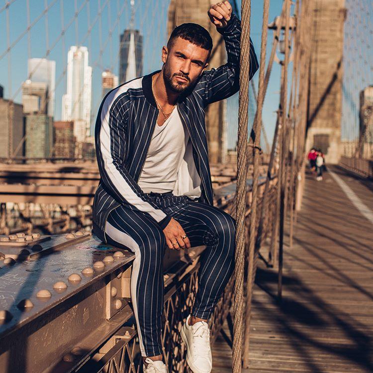 Fitness Clothing Suit Men's Sports Tights Running Clothes