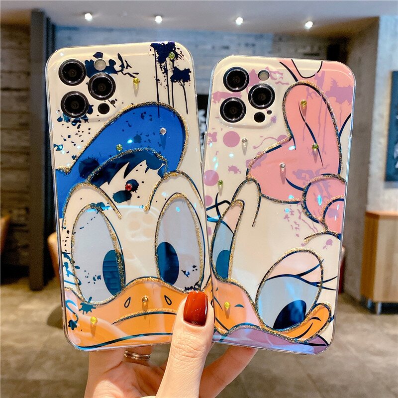 Disney 2021 new Donald Duck Mickey cute mobile phone case (for iPhone series)