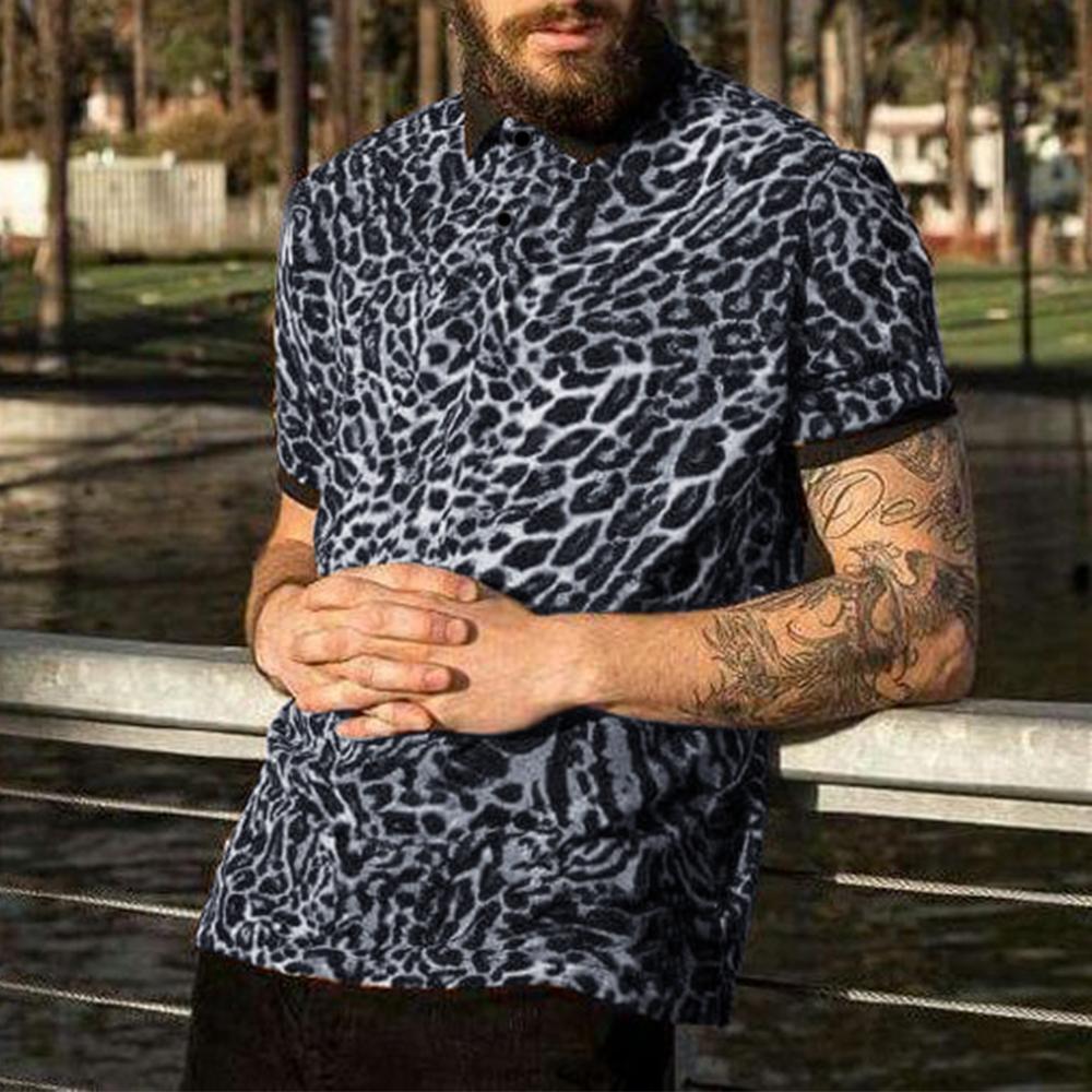 Summer Leopard Short Sleeve T-Shirt