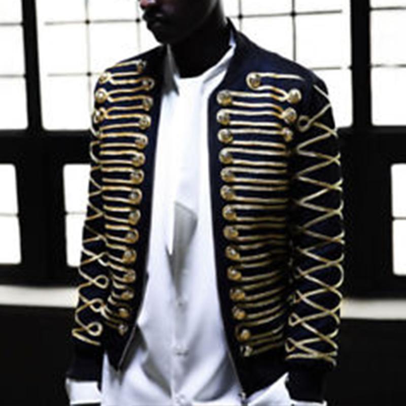 Fashion Men's Long Sleeve Coat