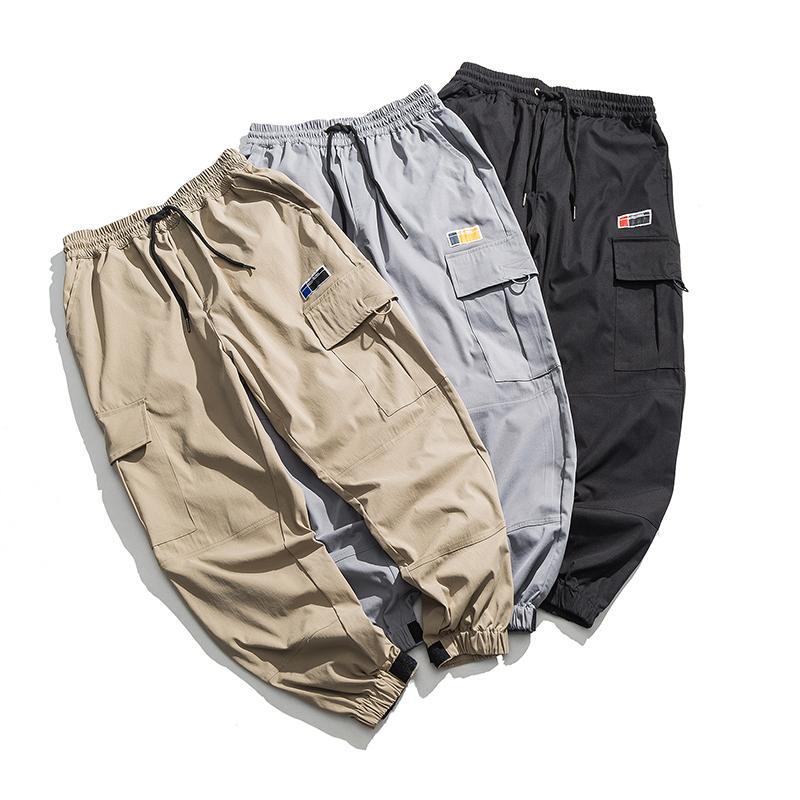 Street Fashion Casual Loose Tooling Pants