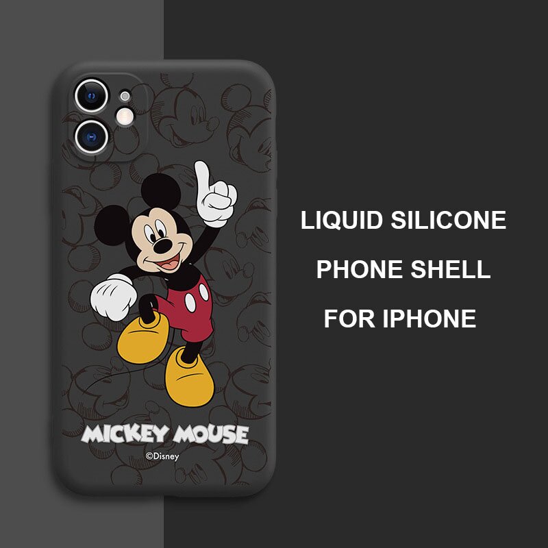 Disney Mickey series non-slip silicone phone case