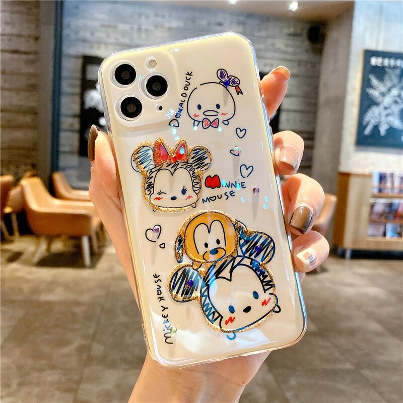 Disney 2021 new Donald Duck Mickey cute mobile phone case (for iPhone series)