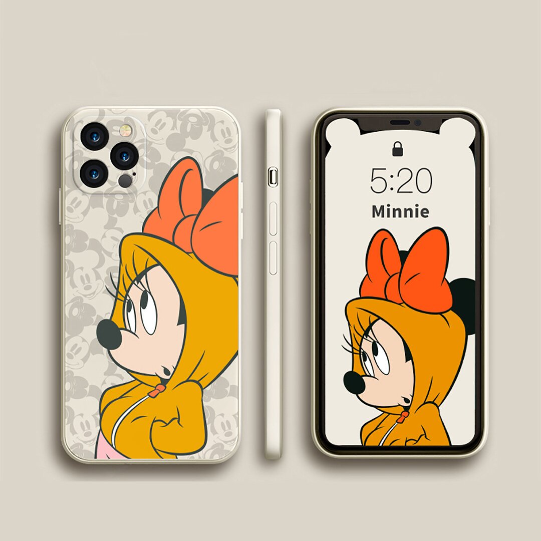 Disney Mickey series non-slip silicone phone case