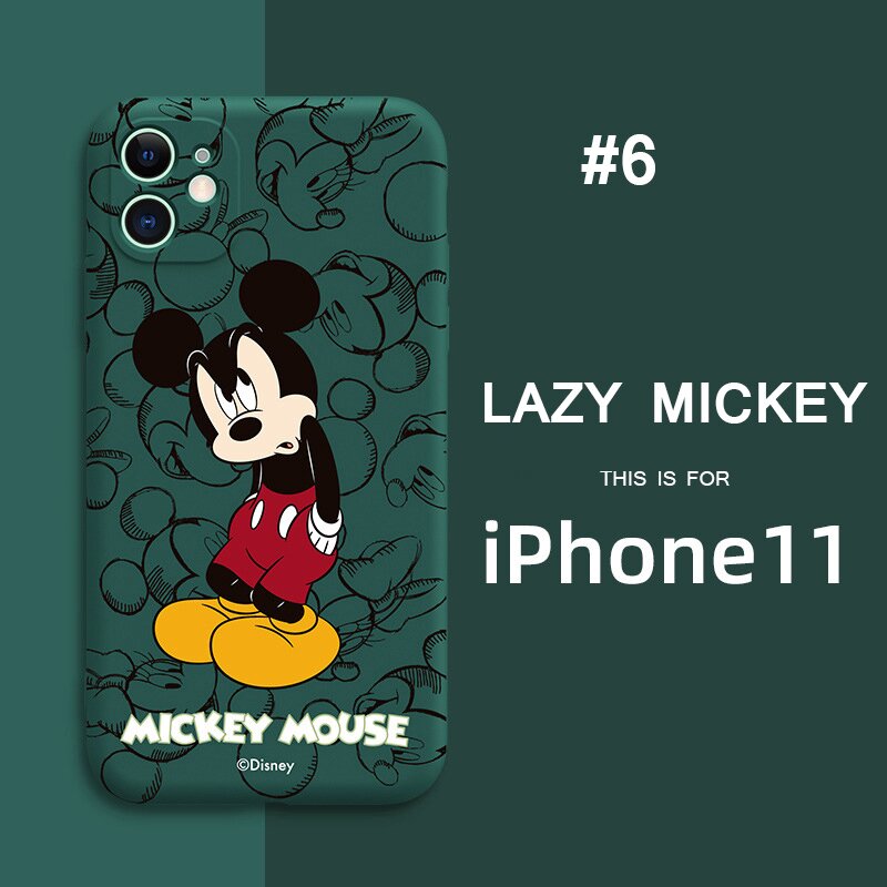 Disney Mickey series non-slip silicone phone case