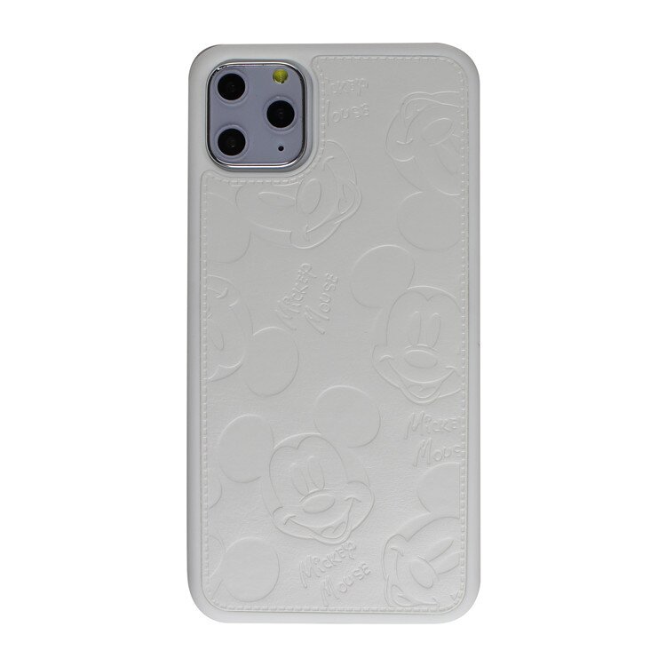 （Special offers!）2021 Mickey new leather + silicone non-slip protective shell (official liquid silicone 360 full coverage)