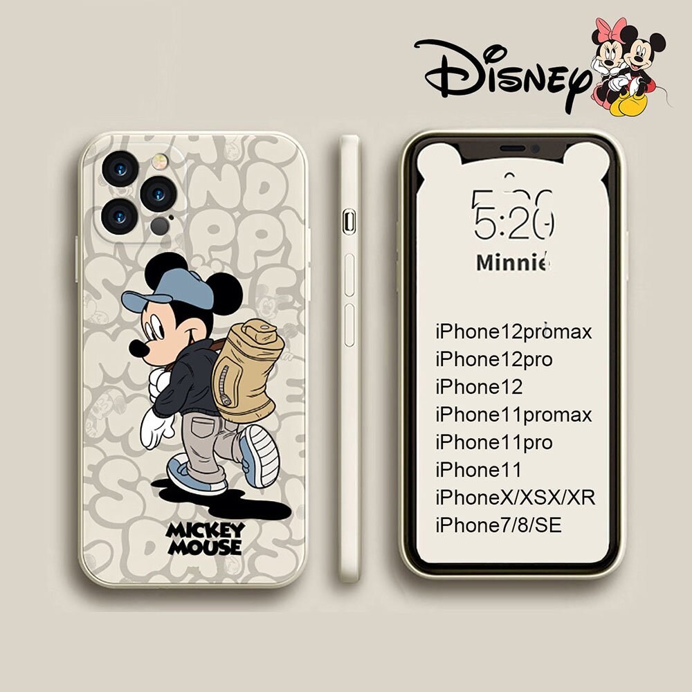 Disney Mickey series non-slip silicone phone case
