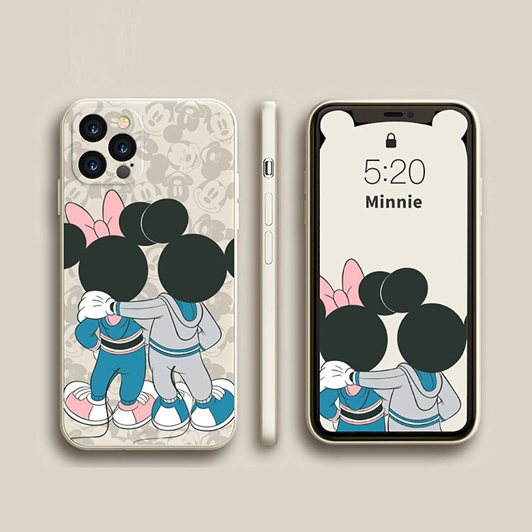 Disney Mickey series non-slip silicone phone case