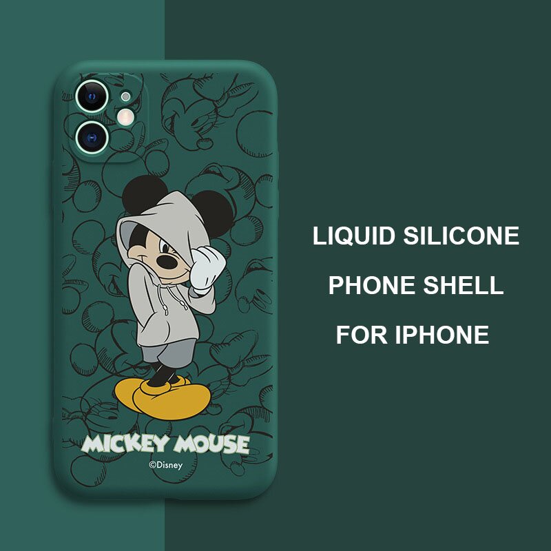 Disney Mickey series non-slip silicone phone case