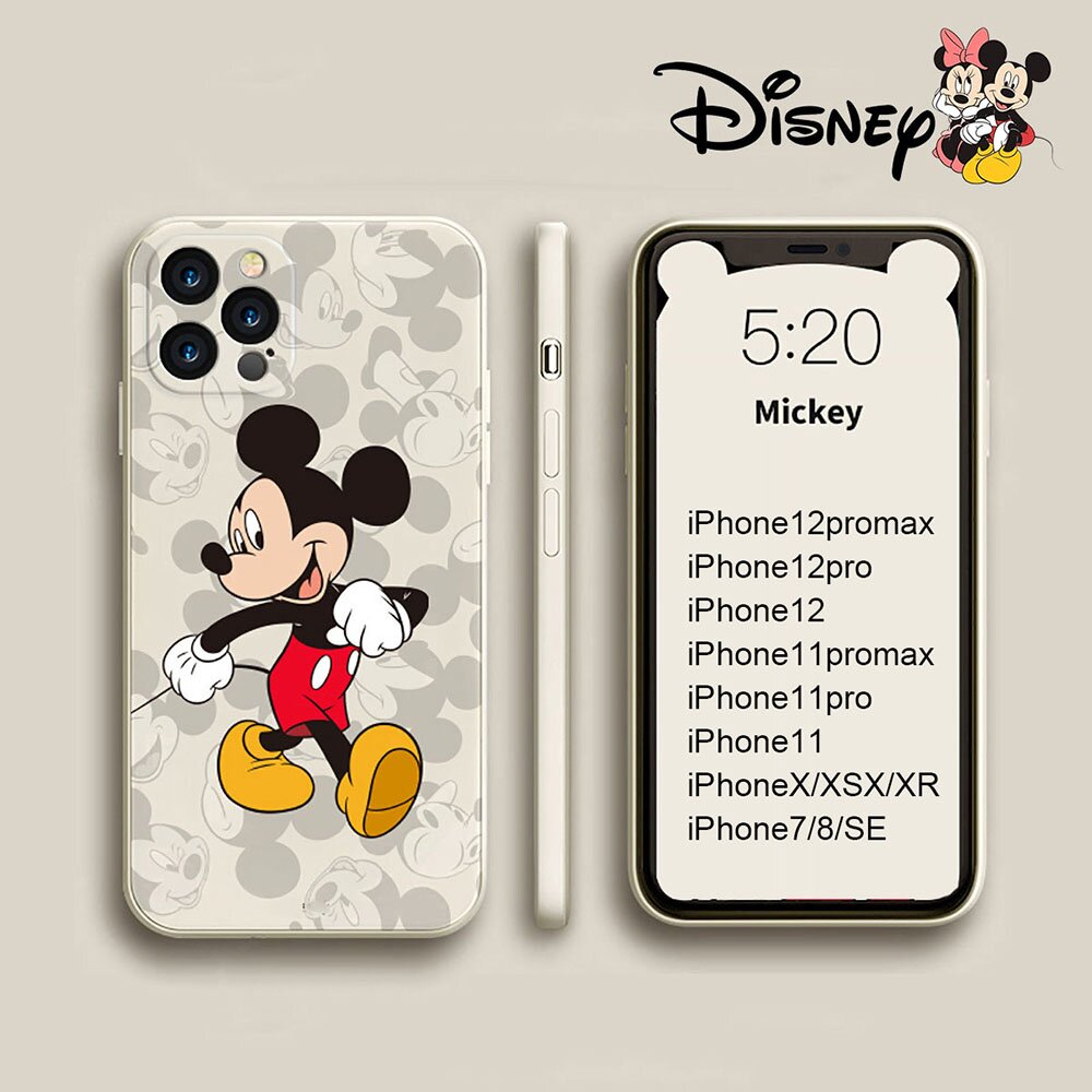 Disney Mickey series non-slip silicone phone case