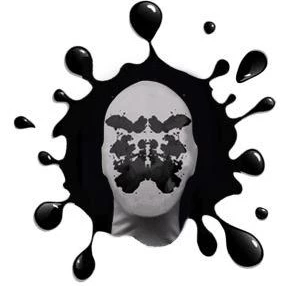 Moving inkblot Mask For Halloween