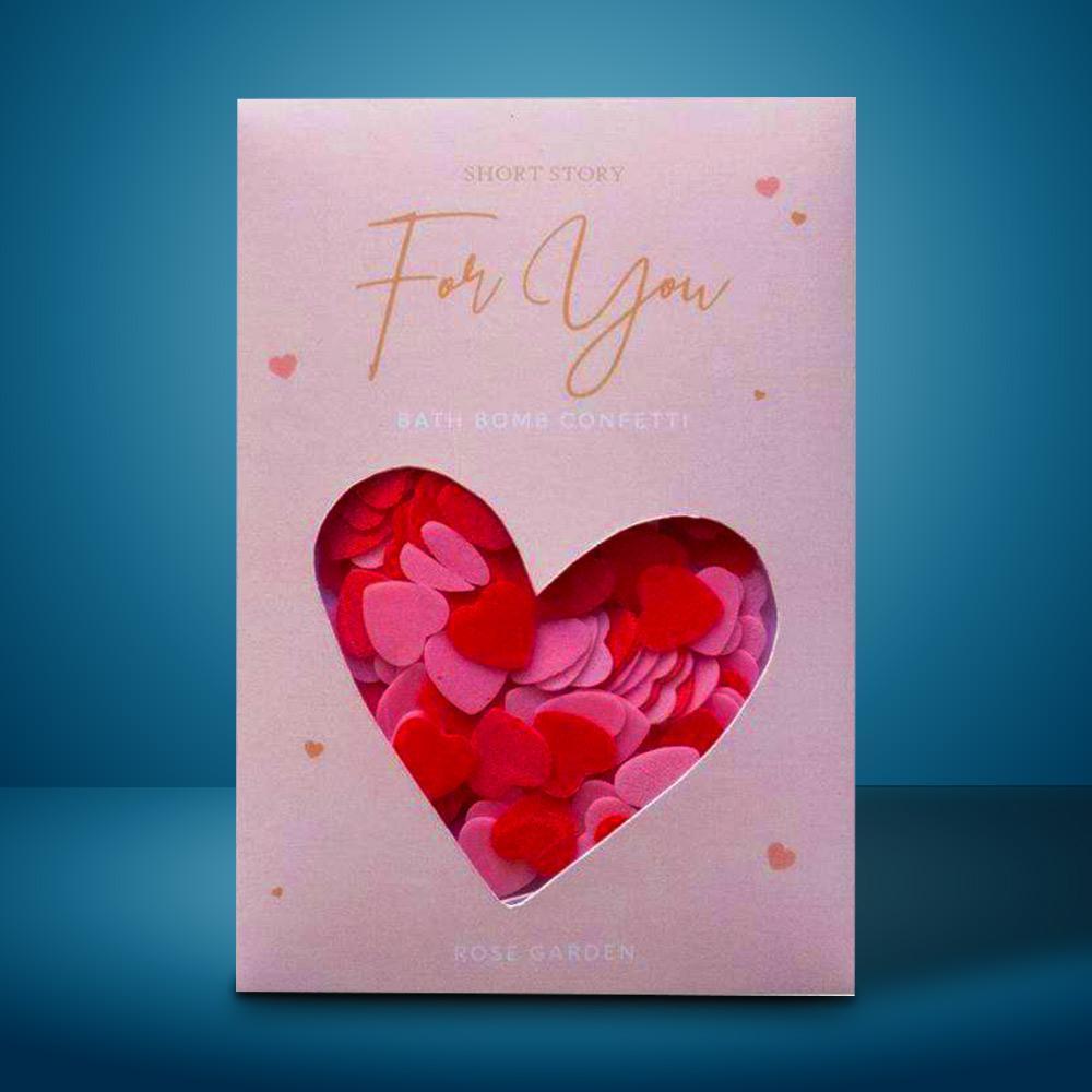 ROSE SCENTED BATH CONFETTI