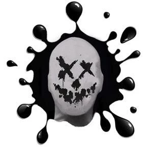 Moving inkblot Mask For Halloween