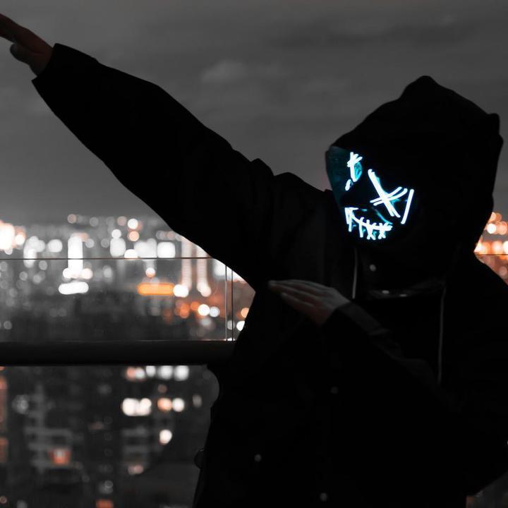 【Big Sale Today】 Halloween-Party & Rave LED Purge Mask