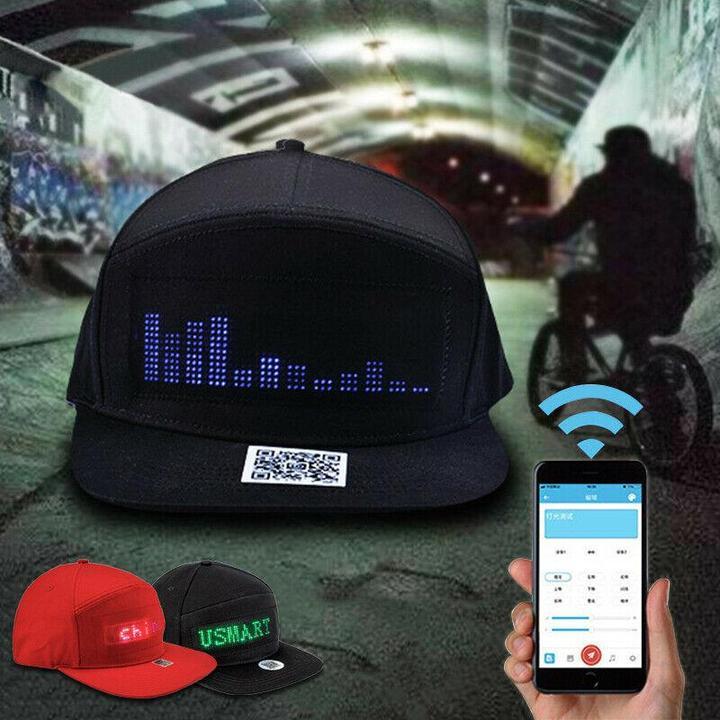 LED MESSAGE HAT