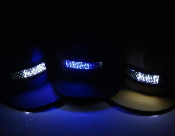 LED MESSAGE HAT