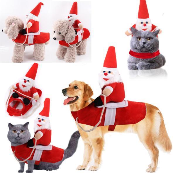 【Buy Two Free Shipping】Dog & Cat Pumpkin Christmas Costume