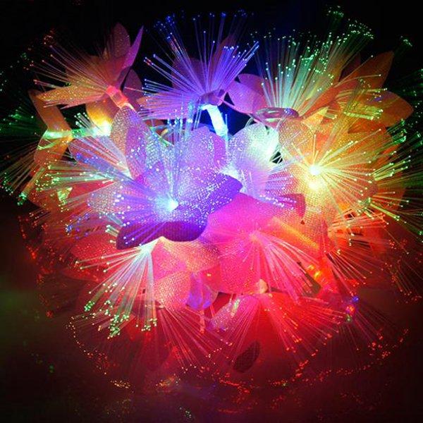 10 meter Feestverlichting met Bloemen
