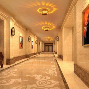 Amazing Spiral Decorating Wall Lamp