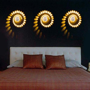 Amazing Spiral Decorating Wall Lamp