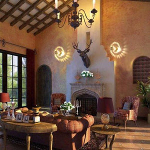 Amazing Spiral Decorating Wall Lamp