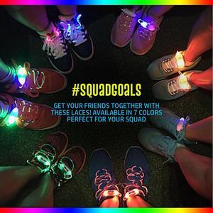 4-Mode LED Light Up Shoe Laces