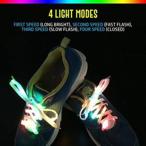 4-Mode LED Light Up Shoe Laces