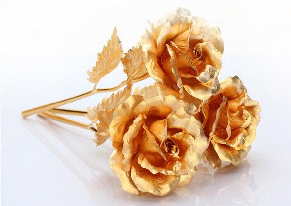 Gouden Roos Kopen 24K Goudfolie