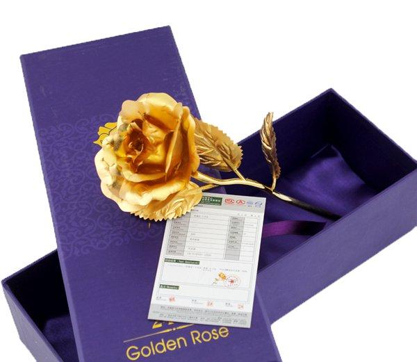 Gouden Roos Kopen 24K Goudfolie