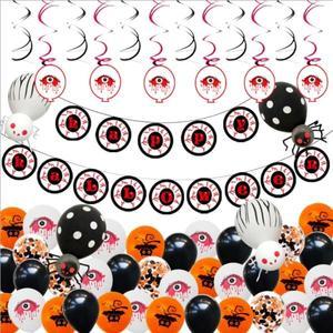 Halloween Foil Balloons Black Cat Ghost Bat Balloon Decoration Party Supplies