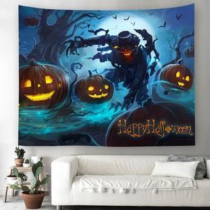 Halloween Pattern Print Tapestry