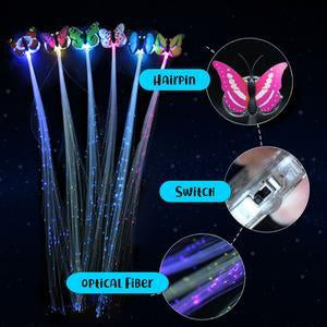 LED Flashing Hair - 5pcs