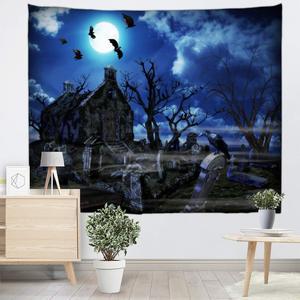 Halloween Pattern Print Tapestry